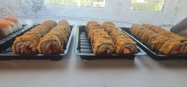 Krõbekanaga sushi (8 tk)