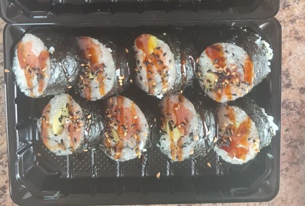 Lõhega sushi (8 tk)